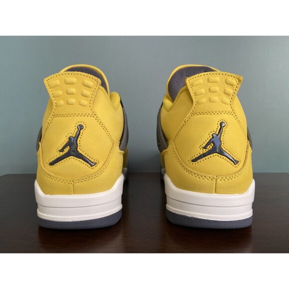 Nike Air Jordan 4 Retro "Lightning" Yellow 2021 Men's Size 12 CT8527-700 - Picture 9 of 11